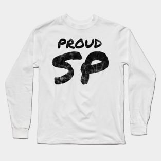 Proud SP Permanent Marker Distressed Long Sleeve T-Shirt